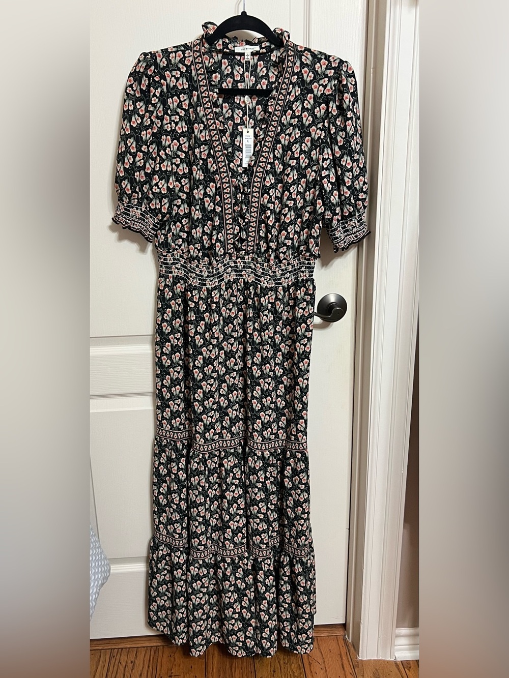 Flower print Maxi dress